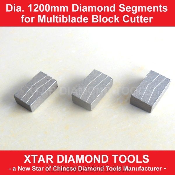 Dia.1200mm High Sharpness Diamond Segment for Granite and Basalt