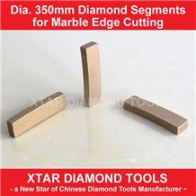 Dia.350mm Diamond Segments for Manual Edge Cutting Machine