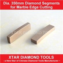 Dia.350mm Diamond Segments for Manual Edge Cutting Machine