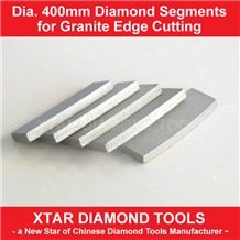 Dia.400mm High Sharpness Diamond Segment for Granite and Basalt