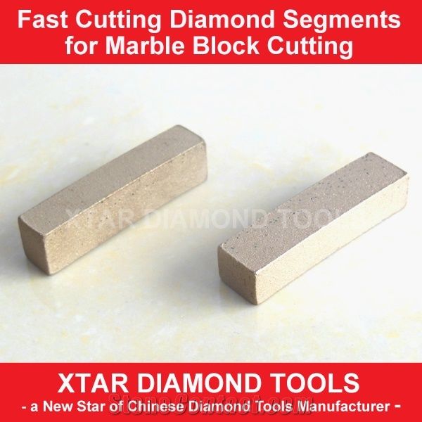Diamond Segmens for Cutting Marle Block to Slabs
