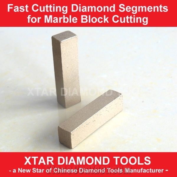 Diamond Segmens for Cutting Marle Block to Slabs