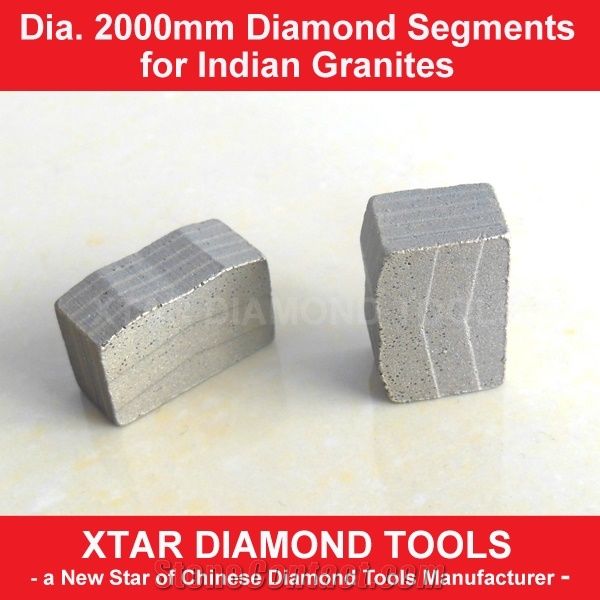 Diamond Segments for Diameter 900-3500mm Saw Blade
