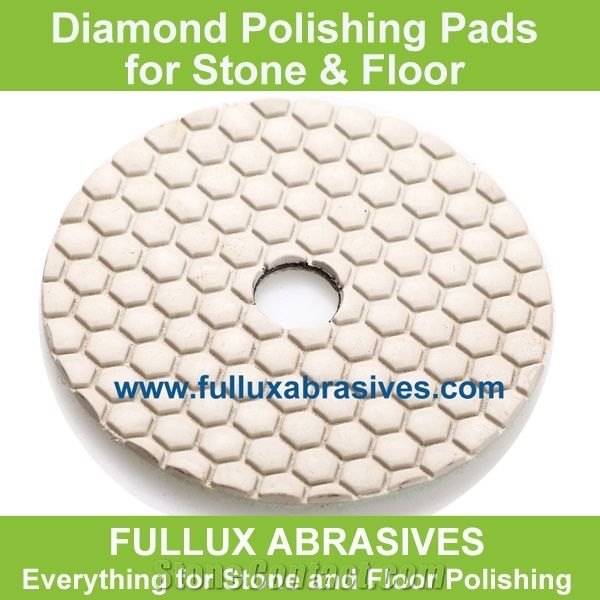 Helix Segment Designed Dry Polishing Pads