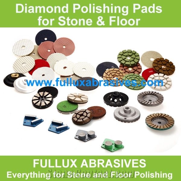 Helix Segment Designed Dry Polishing Pads