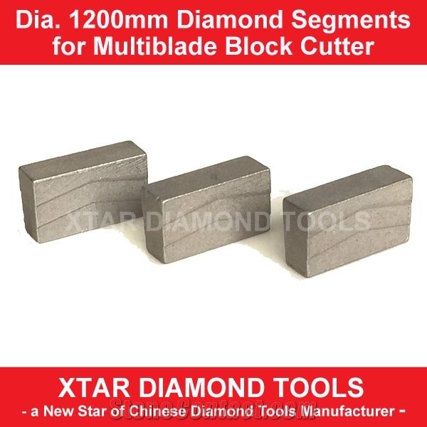 Stone Diamond Tools D1200mm Diamond Segments for Granite