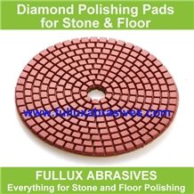 Wet Polishing Pads for Granite with Velcro Backing