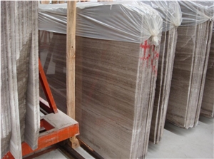 China Grey Wooden Marble, Grey Serpeggiante Marble