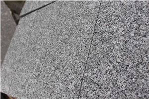 Sd-G603 Light Grey Granite Paving Slabs Wall Stone Bushhammered Surface Cheap Granite