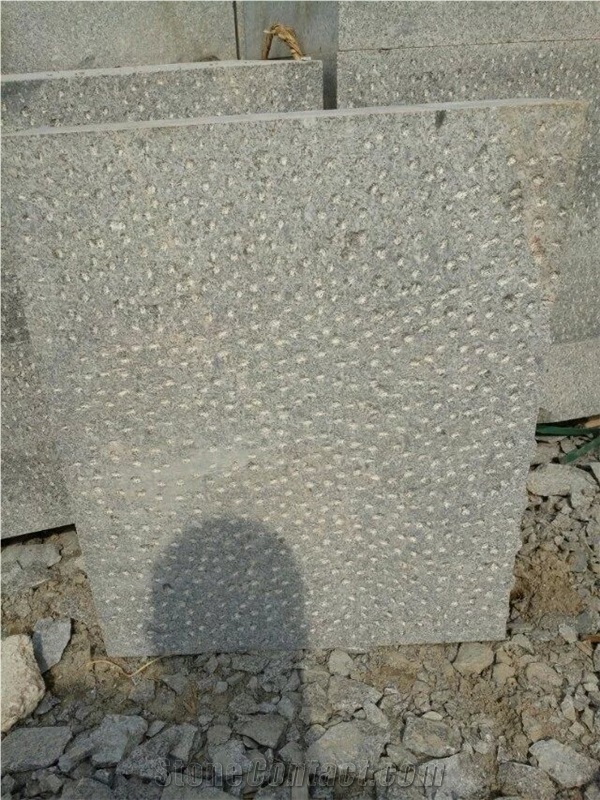 Wulian Flower Grey Granite Slabs & Tiles,Wulian Grey Sesame Pineapple Picked Surface for Wall and Paving