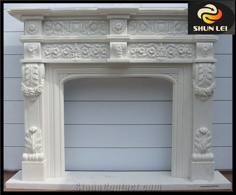 Marble Fireplace Surround China White Marble Fireplace
