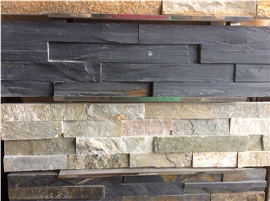 Natural Slate Tile Cultured Stone for Wall Cladding