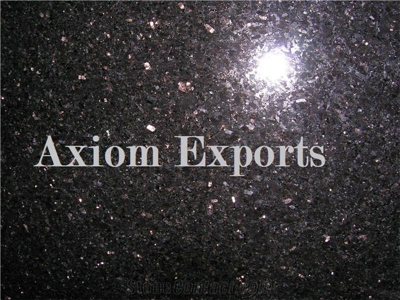 Black Galaxy Granite Tiles & Slabs, Polished Granite Floor Tiles, Wall Tiles India