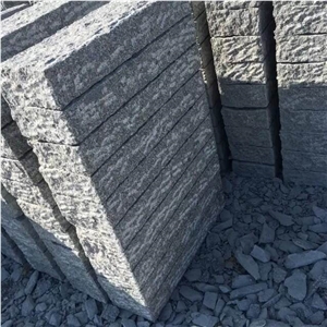 G366 Grey Granite Kerb Stone, Low Price Ls Kerbstones, Natural Split for Austria