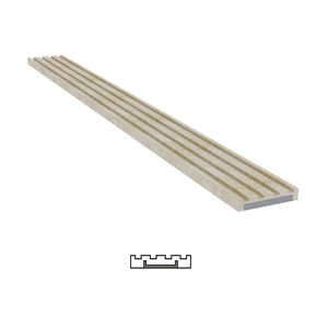 Interior Stone Building Decoration Mable Lines Skirtings
