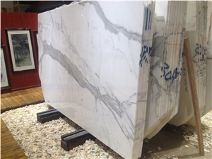 Calacatta Gold Marble Slab & Tile for Interior Decoration China White Marble