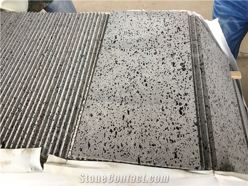 Grey Basalt /Cut to Size/Tiles/Hainan Grey/ Walling,Flooring,Cladding/Lava Stone