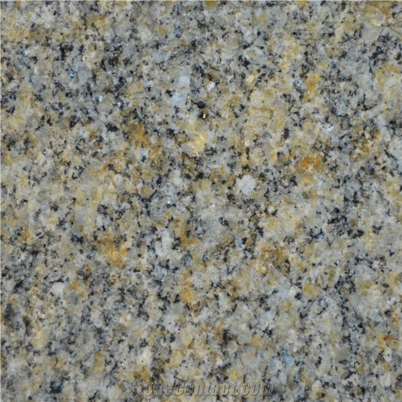 Crystal Gold Granite Tiles & Slabs, Yellow Polished Granite Floor Tiles, Wall Tiles