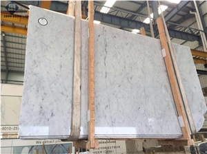Carrara White Marble Tiles & Slabs, Marble Wall / Floor Covering Tiles