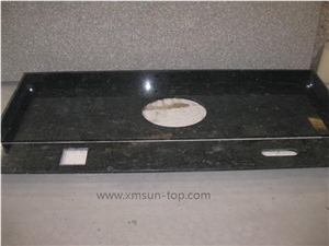 China Ubatuba Granite Vanity Top&China Ubatuba Countertop&China Ubatuba Bathroom Vanity Top