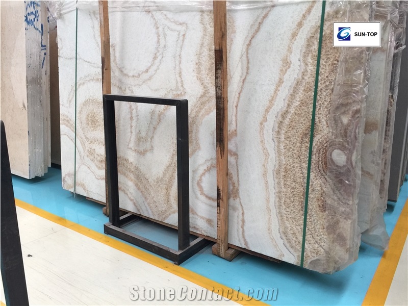 Chinese Brown Onyx/Multicolor Brown Onyx Big Slabs & Tiles & Gangsaw Slab & Strips (Small Slabs) & Customized & Wall/Floor Covering