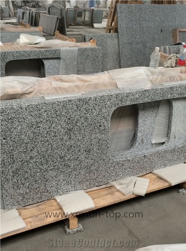 G640 Chinese Granite Kitchen Countertop Bar Top Custom