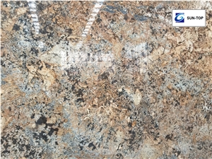 Golden Persa Granite Slabs & Tiles /Brazil Yellow/ New Mascarello Granite Big Slabs & Tiles & Gangsaw Slab & Strips (Small Slabs) & Customized & Wall/Floor Covering