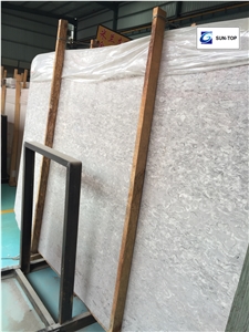 Jinqian Flower Onyx/ Grey Jade Big Slabs & Tiles & Gangsaw Slab & Strips (Small Slabs) & Customized & Wall/Floor Covering