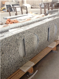 Swan White Granite Kitchen Countertop&Sky Grey Granite Bar Top&China Grey Granite Worktop&Desk Top
