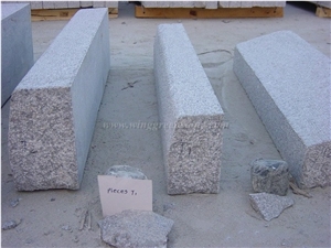 Competitive Price, Chinese Grey Granite Kerbs, G341 Granite, Natural/Flamed Surface Grey Granite Side Stone & Road Stone, Xiamen Winggreen Manufacturer
