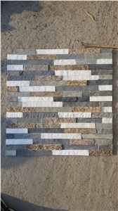 Competitive Price Multicolor Cultured Stone/Stacked Stones/Veneer Stones Panel for Exterior Decoration and Wall Cladding, Winggreen Stone