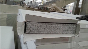 Direct Carton Box Loading, Polished G687 Granite Tiles, 10mm Peach Red Granite Tiles for Wall Covering, Xiamen Winggreen Manufacturer