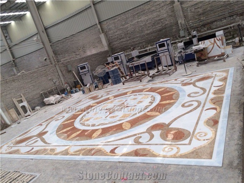 Hot Sale Custom Made Medallions Pattern/Water Jet Medallion/Waterjet Marble Medallion/Marble Floor Medallions for Interior Decoration