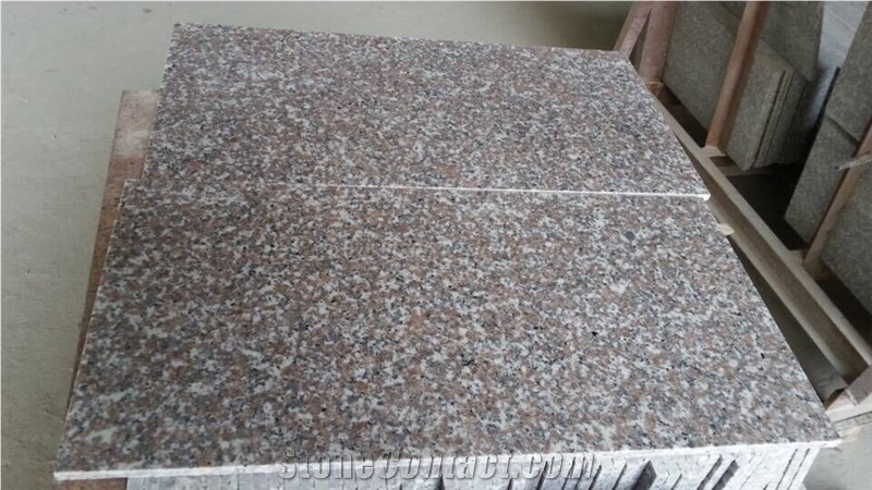 Unbelievable Cheap Price, 1cm Classic Red Granite Tiles, Polished G635 Tiles for Wall Covering, Anxi Red Granite Thin Tiles, Rose Pink Granite Tiles, Xiamen Winggreen Manufacturer