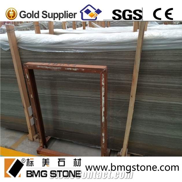 Brown Wood High Quality Marble Tile & Slab Marble Temple Designs for Home