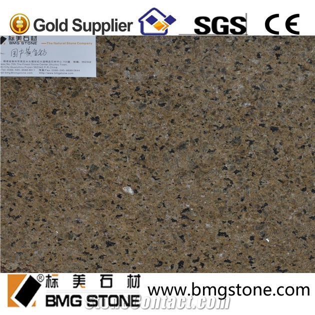 China High Quality Tropic Brown Granite Tile & Slab for Interior Design
