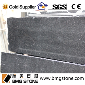 India Black Galaxy Granite Tile & Slab for Kitchen Decoration