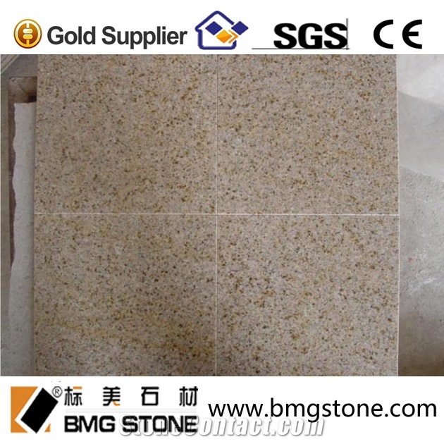 Polished Wholesale China Rustic Yellow Granite Slabs & Tiles, China Brown Granite