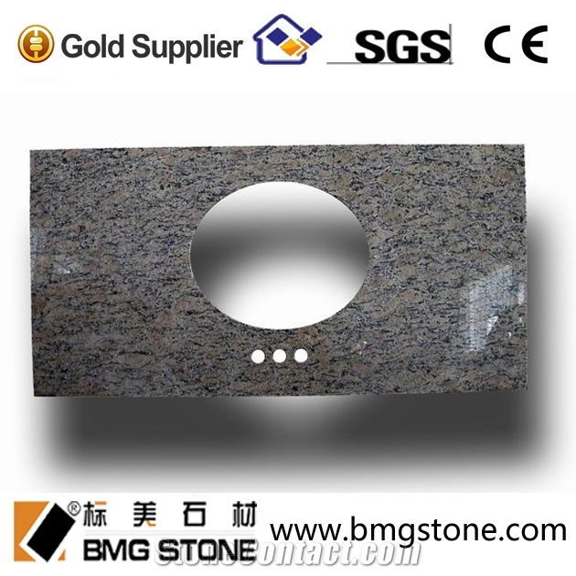 Popular Solid Surface Dark Grey Granite Worktop, Grey Granite Bath Tops
