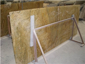 Imperial Gold Grnaite Countertop, Imperial Gold Granite Kitchen Countertops