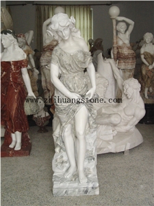 Lady Sculpture Human Sculpture Garden Sculpture