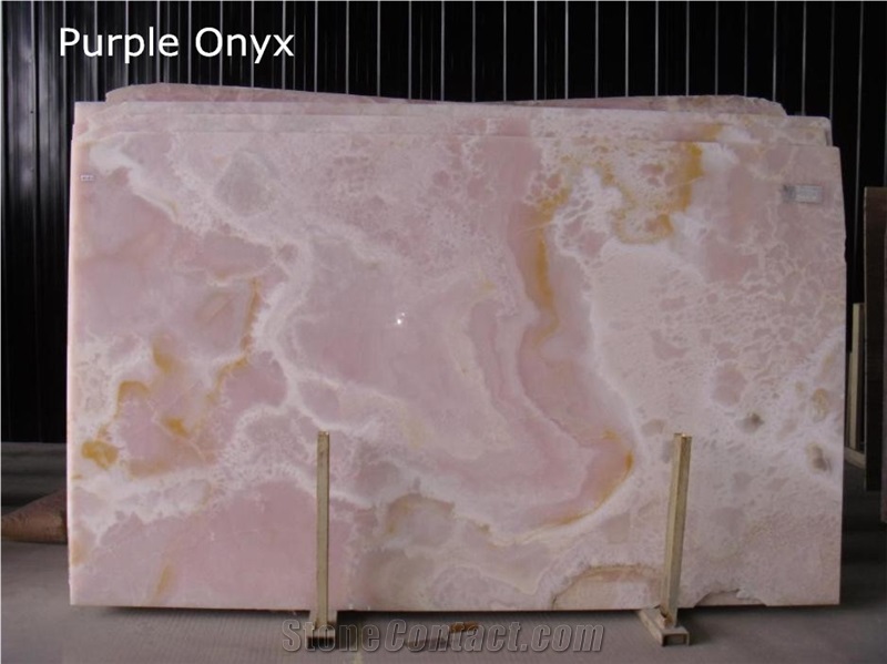Purple Onyx Slabs & Tiles, Iran Lilac Onyx