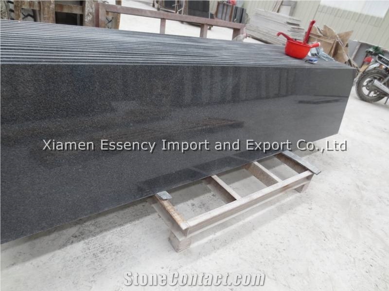G654 Padang Dark Grey Granite Countertop, G654 Granite Kitchen Countertops