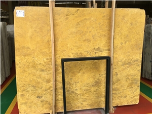Golden Marble Block ,China Yellow Marble Block
