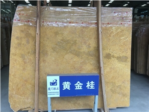 Golden Marble Slabs & Tiles, China Yellow Marble