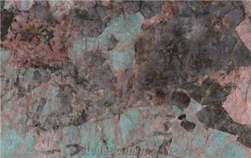 Amazzonite Granite, Amazonita Granite Slabs