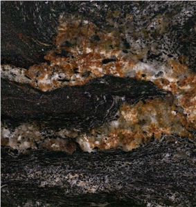 Black Fusion Granite Slabs