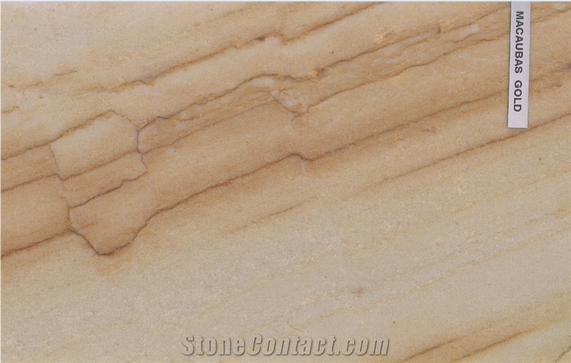 Macaubas Gold - Giallo Macaubas Quartzite Slabs, Yellow Polished Quartzite Tiles and Slabs, Floor Tiles, Wall Tiles