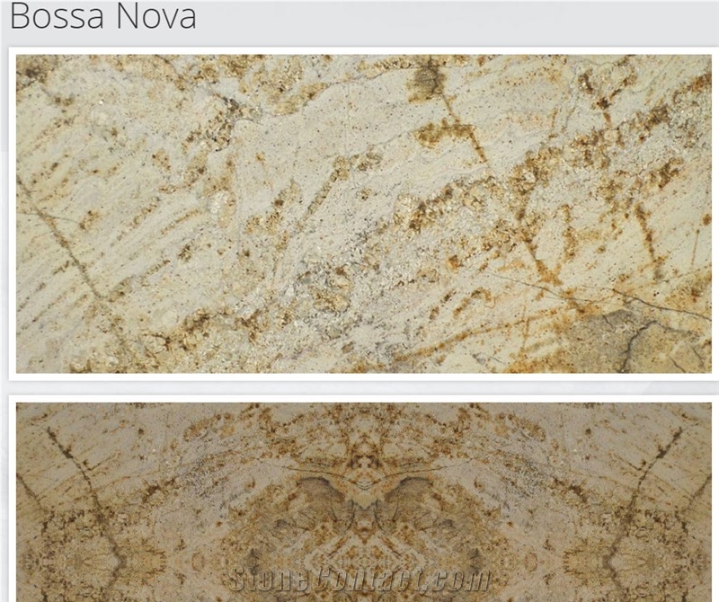 Bossa Nova Granite Slabs & Tiles, Beige Polished Granite Floor Tiles, Wall Tiles