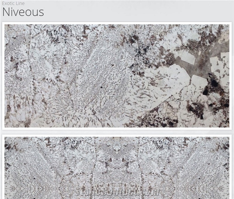 Niveous Granite Polished Slabs & Tiles, White Polished Granite Floor Tiles,